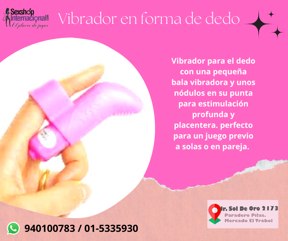 MISS SWEET VIBRADOR PARA EL DEDO